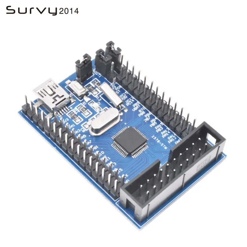 STM32F103C8T6 ARM STM32 Cortex M3 Минимальный Системы модуль макетной платы с украшением в виде
