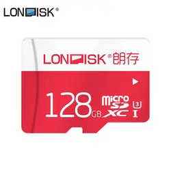 Londisk реального ёмкость Micro SD UHS-3 ГБ 200 карты памяти Class10 256 адаптер мобильного телефона Pad камера