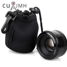 1pcs Camera Lens Pouch Bag Matin Neoprene Waterproof Soft Camera Lens Pouch Bag Case 4 Size S / M / L / XL