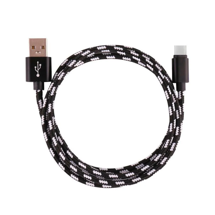 2M 2A USB C 3 1 Type кабель для быстрой зарядки и синхронизации данных Samsung Galaxy Note 8 9 S8 S9 Plus