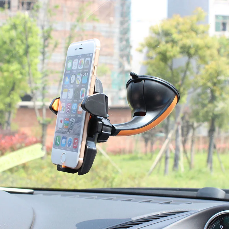 Vehicle multi function mobile phone bracket navigation support air