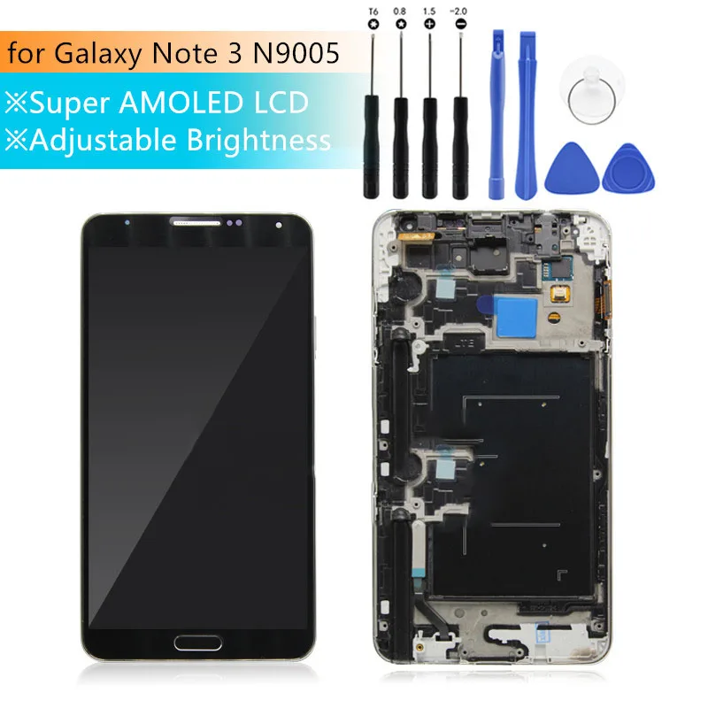 

LCD Replacement Touch Screen Digitizer & LCD Display Assembly for Samsung Galaxy Note 3 N9000 N9005 N900A N900T
