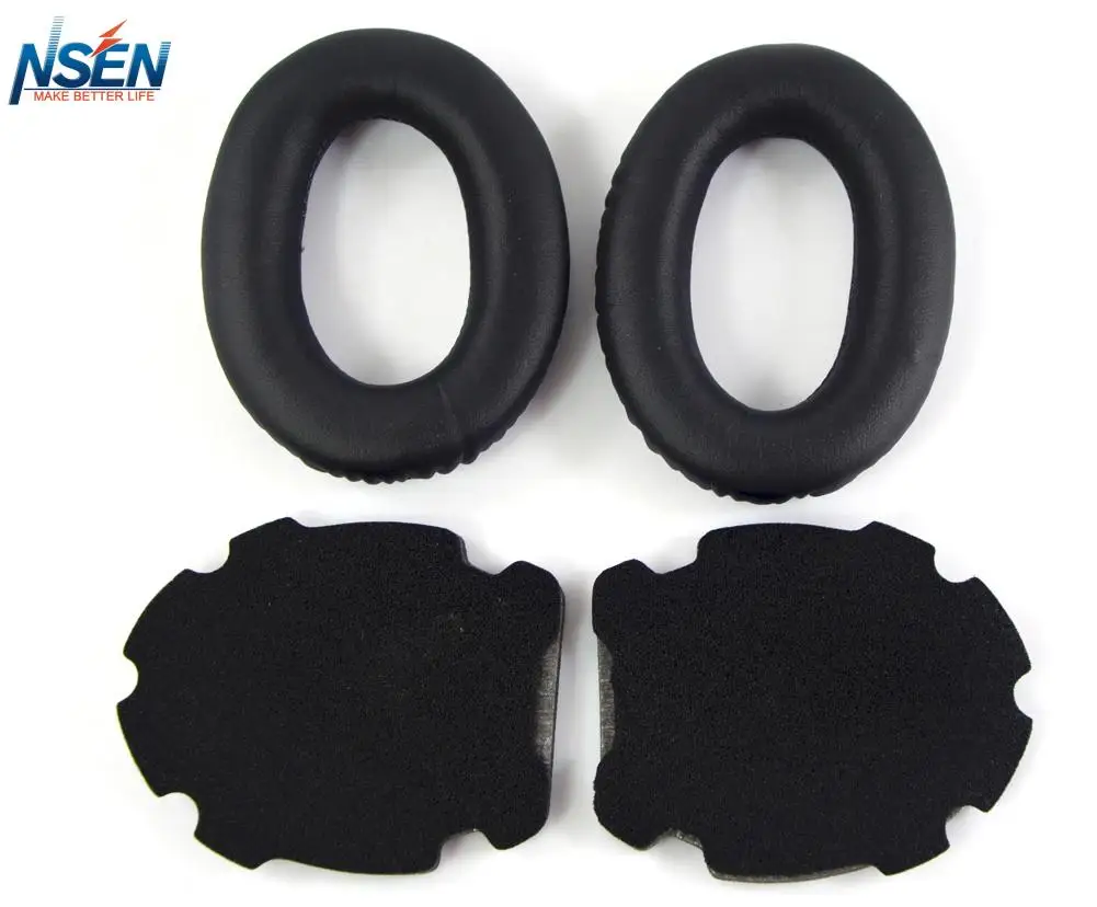NSEN Replacement Earcap Headset cotton Ear Pad cushion Earpads For BOSE Aviation Headset X A10