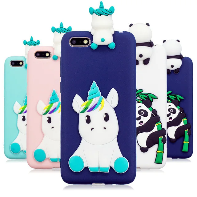 

Honor 7A Case on For Coque Huawei Honor7A DUA-L22 case 5.45 inch Soft TPU Cover For Huawei Y5 2018 Cartoon Dolls Toys Phone Case