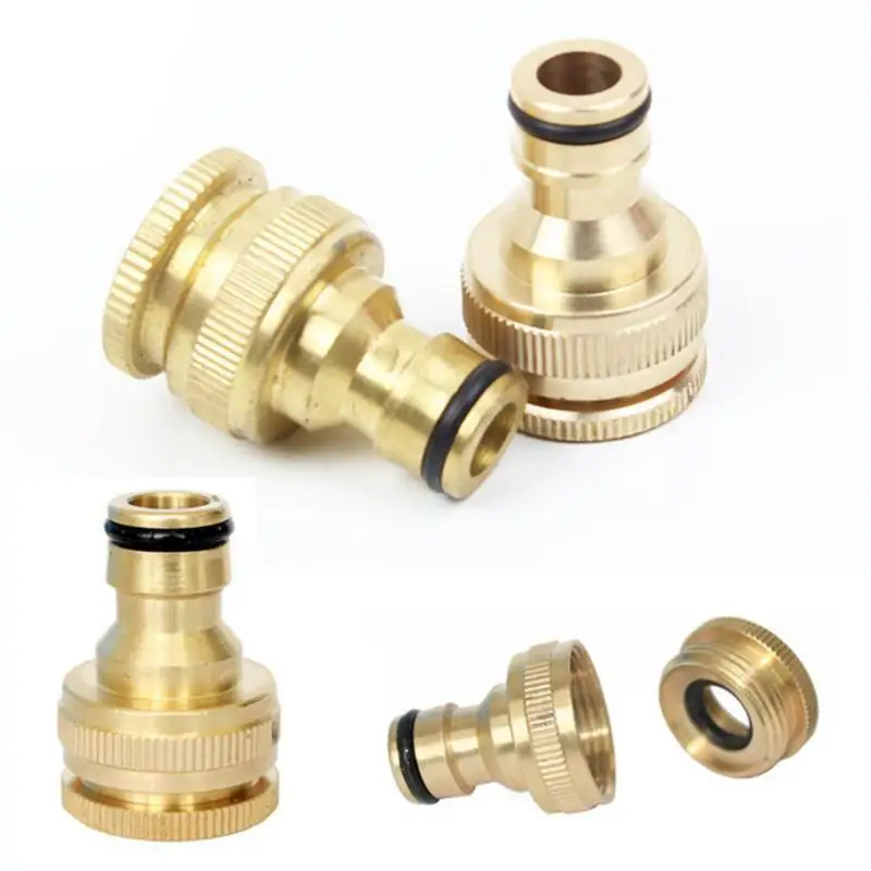 1pc Brass Hose Connector Quick Connect Garden Hose Tap 1 2 Inch