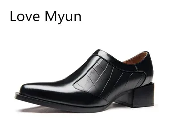 

New High Heeels Genuine Leather Dress Men Shoes Black Wedding Shoes Men's Pointed Toe Zip Business Leisure Work Shoes Size 36-44