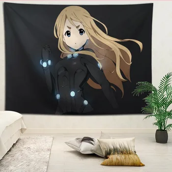 

New Arrival GANTZ Tapestry Hanging Blanket background wall bedroom Home Art Tapestries Decor Customize your image