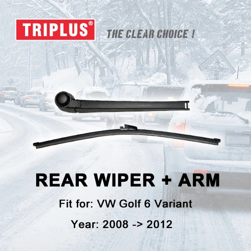 

Rear Wiper Arm with Blade VW Golf 6 Variant MK6 Estate (2009-2013) 1pc 13" 330mm,Rear Wiper Arm & Rear Wiper Blades