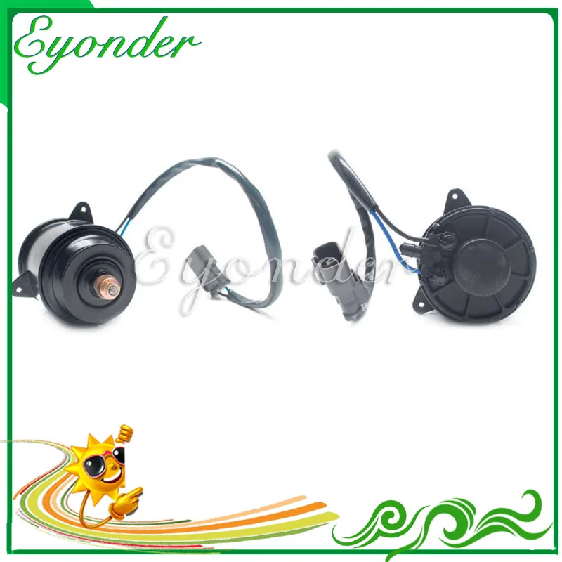 

New Condenser RADIATOR cooling Fan Motor for Isuzu Impulse Oasis Stylus Lexus ES300 SC400 Mazda 323 626 MX-3 MX-6 Protege