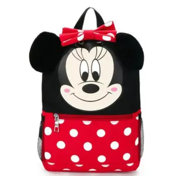 

Mickey Backpack Girls cute nylon Bag Women's Backpacks Sweet Bow Female School Bags Mochila Feminina