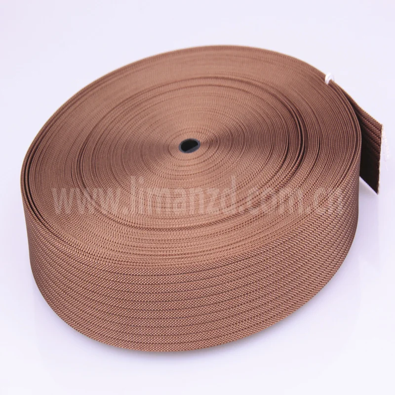 

Striped Nylon Webbing With 10 Lines Khaki Color 3.8CM