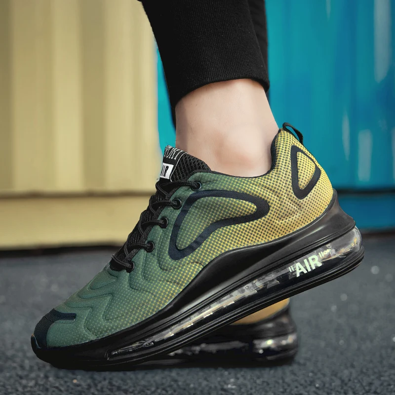 

Hot Sale Mens Best Running Shoes Designer Air Cushion Gym Sneakers For Men Luxury Brand Sport Shoe Man Large Size Male Sneakers