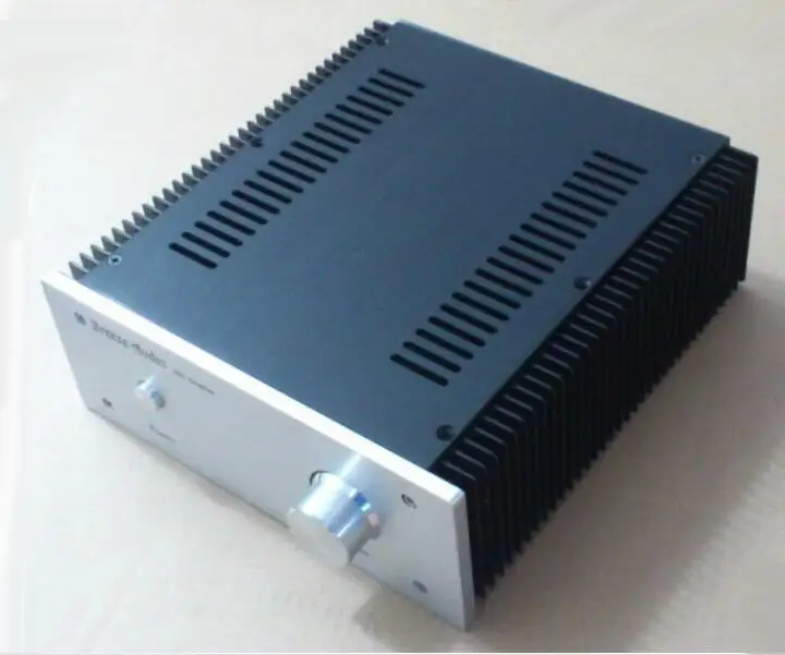 

2409 silver full Aluminum Preamplifier enclosure/case/ amplifier chassis AMP BOX
