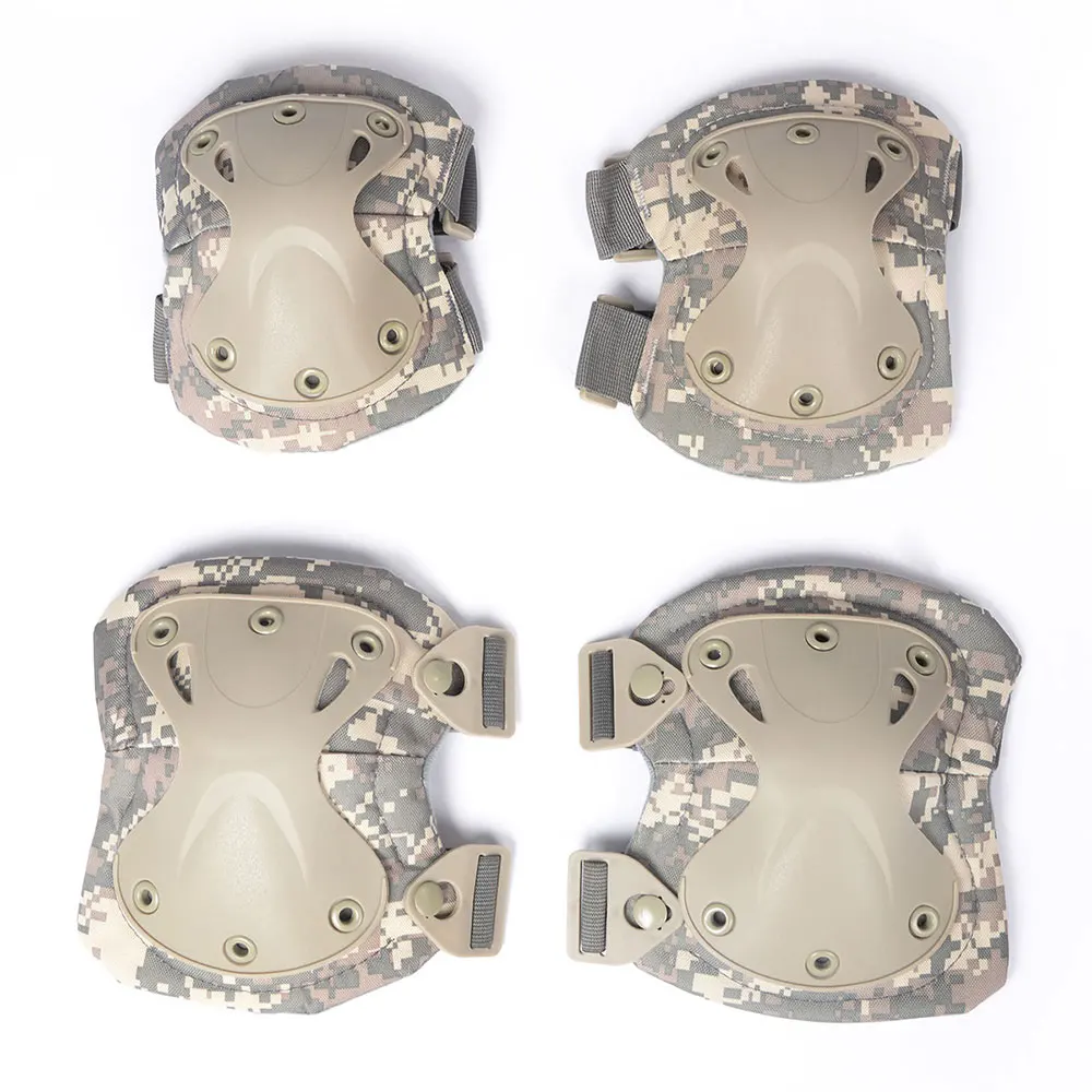 Military Tactical Knee Pads set Combat Airsoft Paintball Gear Hunting Equipment Elbow Protector