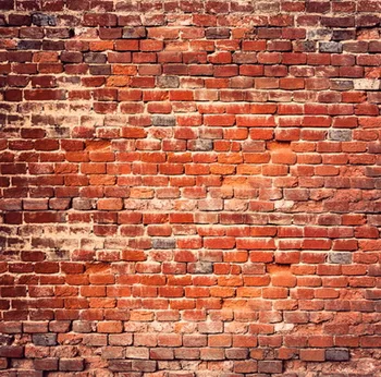 

HUAYI Art Fabric Red Brick Wall Backdrop Photography Newborn Studios Drop Background D-1862