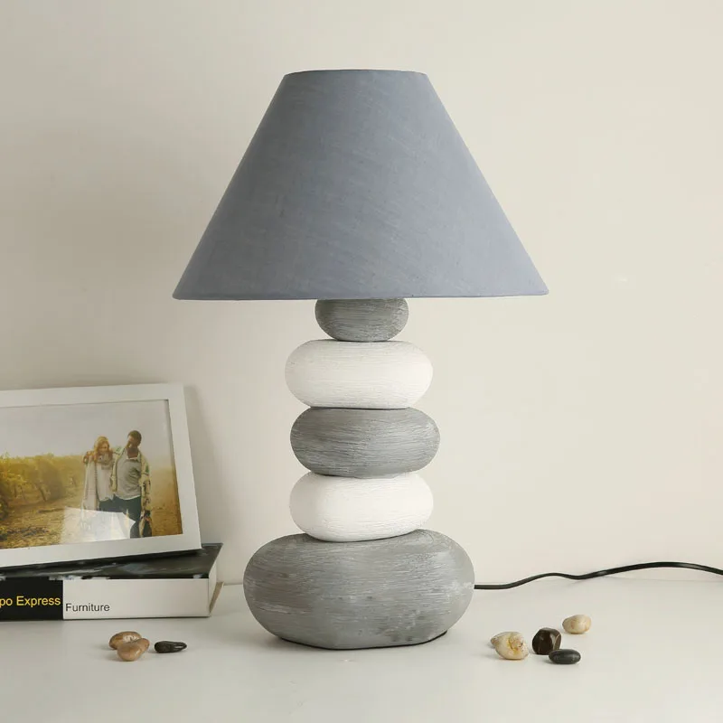 The simplicity of modern ceramics table lamps for living room Led Bed lamp bedside light table light Tafellamp lamps bedroom