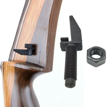 

1set Archery Centre Arrow Rest Accessory For Left Or Right Hand Use Composite Bow Plastic Arrow Mount