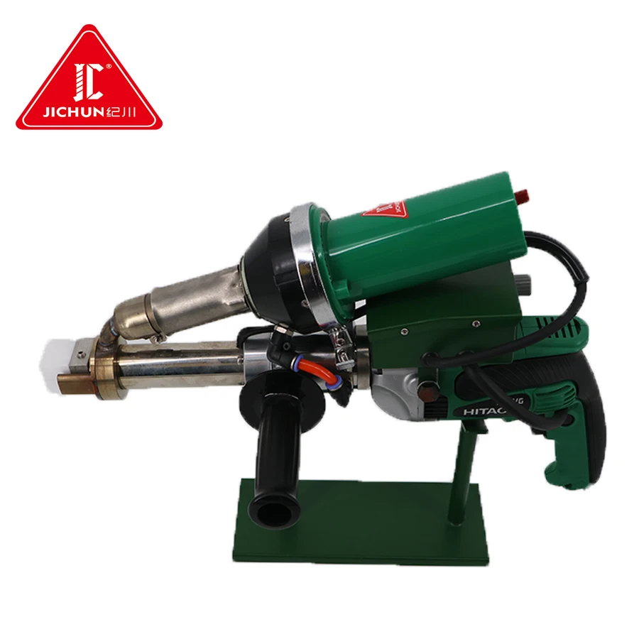 Hand held plastic extrusion welder/plastic welding extruder/pipe