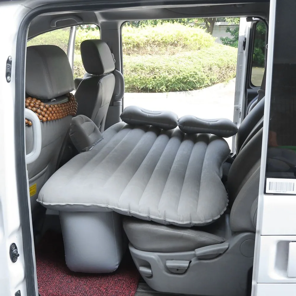 

New Styling Cars Trucks Rear Back Seat Cover Air Travel Thickened Auto Mattresses Inflatable Bed Cushion For SUV Hot Selling