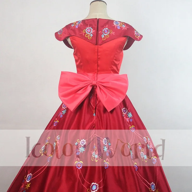 2017 Elena of Avalor Elena Princess Dress Cosplay Costume 04