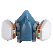 7502 серия Маска для лица 7 в 1 костюм Пылезащитная маска краски распыления украшения респиратор инструменты активированная угольная маска