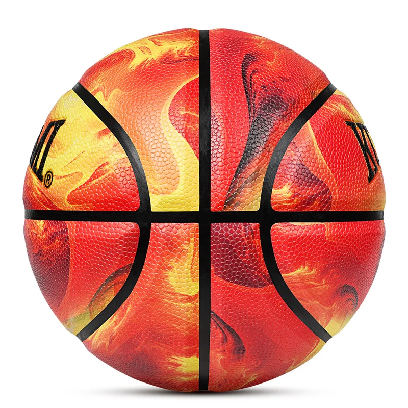 Kuangmi PU баскетбольный мяч Размер 7 баскетбольный мяч для тренировок в помещении оборудование для баскетбола нескользящий износостойкий мяч Прямая поставка