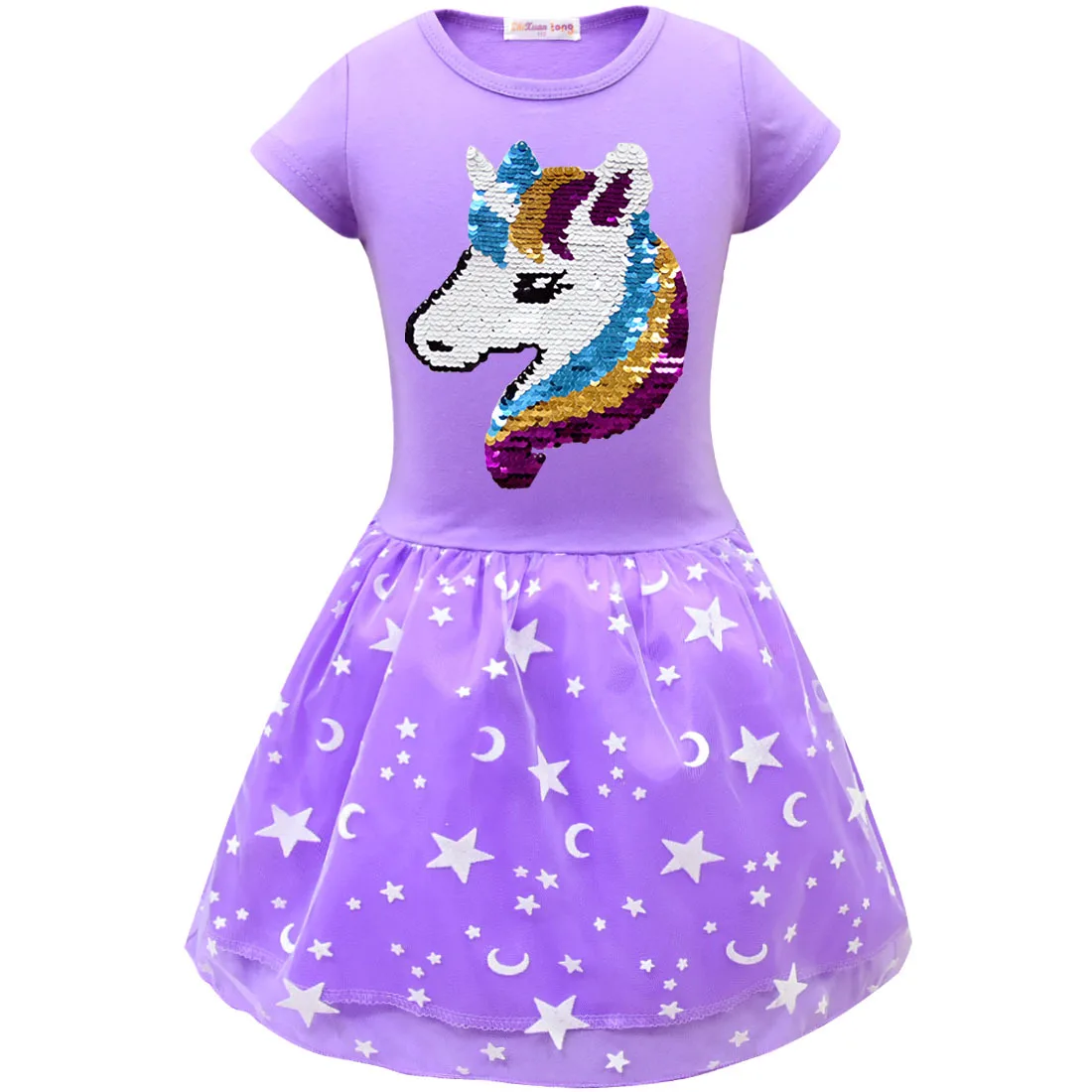 Robe Licorne Pour Filles 3 8 Ans Costume De Fete D Anniversaire Pour Enfants Filles Tenue De Soiree D Ete Pour Filles Aliexpress