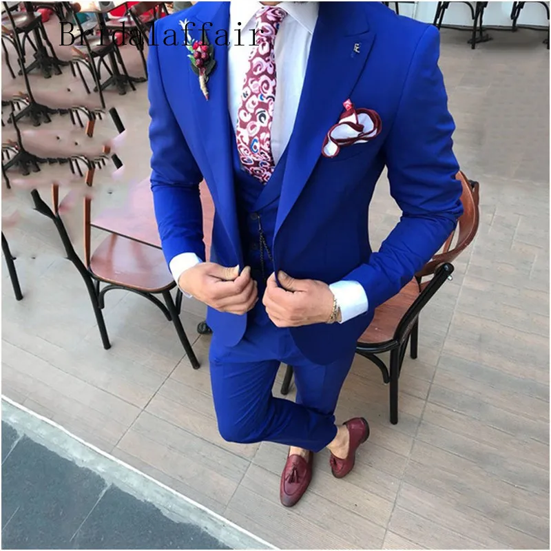Новейший дизайн 2019 года пиджак и брюки Bridalaffair под заказ серый смокинг мужской