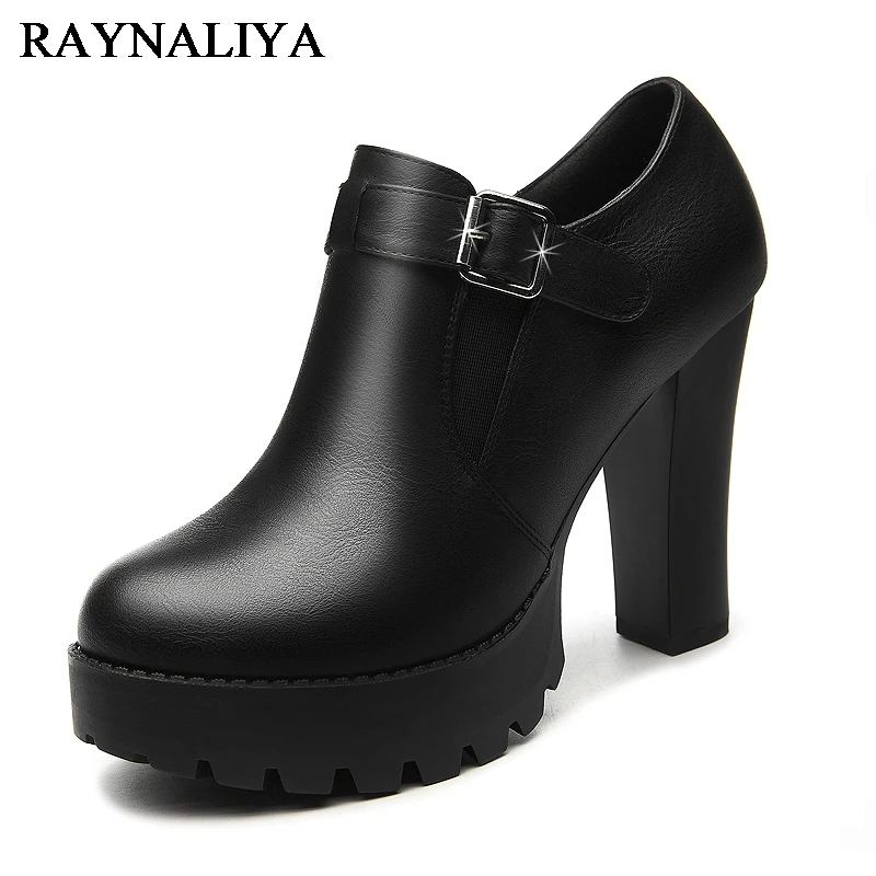 

New Comfortable Women Genuine Leather Pumps Breathable Ladies Shoes Deep Mouth High Heel Fashion Shoes Women YG-A0091