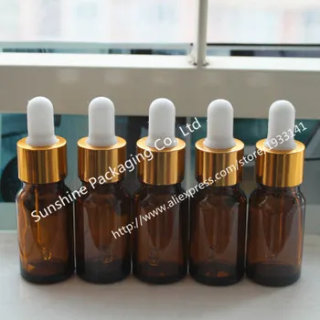 

Free shipping 30pcs 5ml Amber Glass Essential Oil Bottle With Dropper 5ml Glass Dropper Vial bottles