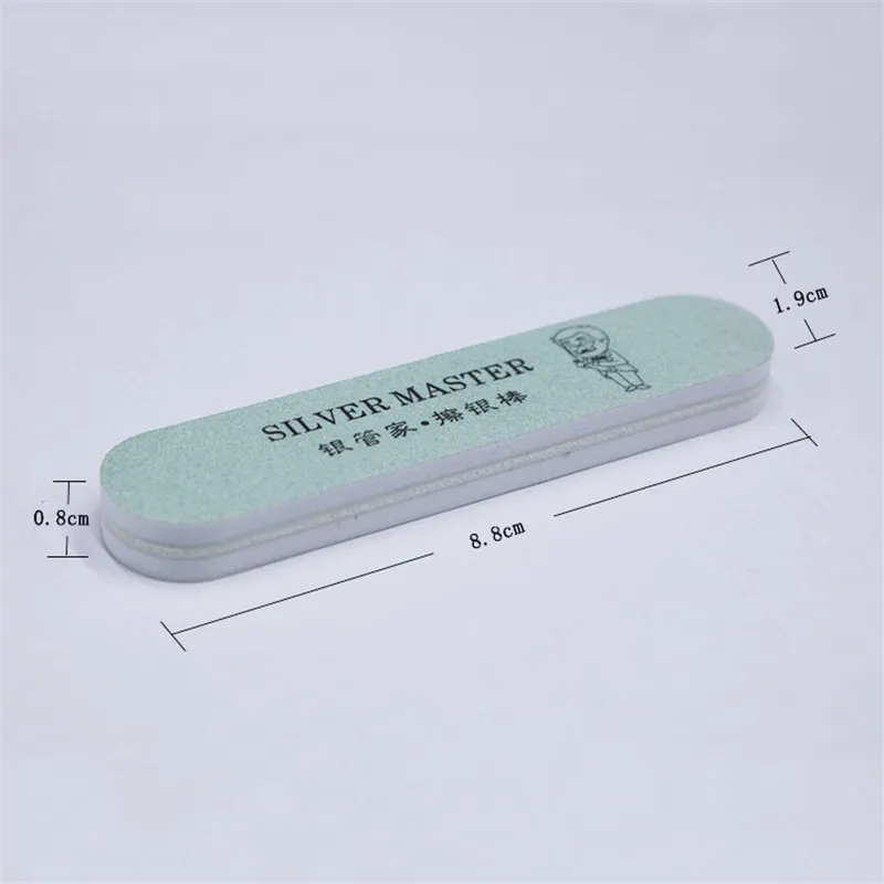 

16pcs Silver Polishing Stick Clean Bar Jewelry Tools Surface Sand Grinding Tarnish Remover Cutlery Polishing Pad 600/3000