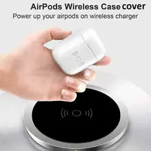 Bluetooth Wireless Earphone Charger Case For AirPod Wireless Charging Receiver Cover Compatible With Any Wireless Charger Bluetooth Wireless Earphone Charger Case For AirPod Wireless Charging Receiver Cover Compatible With Any Wireless Charger