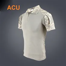 Мужская Летняя милитари, камуфляжная футболка, военные футболки с короткими рукавами, одежда для охоты, хлопок/полиэстр защитного цвета