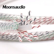 Free shipping one meter Nordost Valhalla Series Power Cord bluk cable Amplifier CD Player power cord for DIY