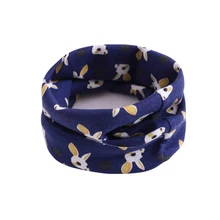 Детский Теплый хлопковый шарф, шаль, зимний Удобный Шейный платок с рисунком, GDD99