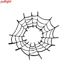 Spiders Web Car Window Sticker Vinyl Decal Funny Novelty Bumper Sticker iron cross novelty german car van window bumper vinyl sticker decal