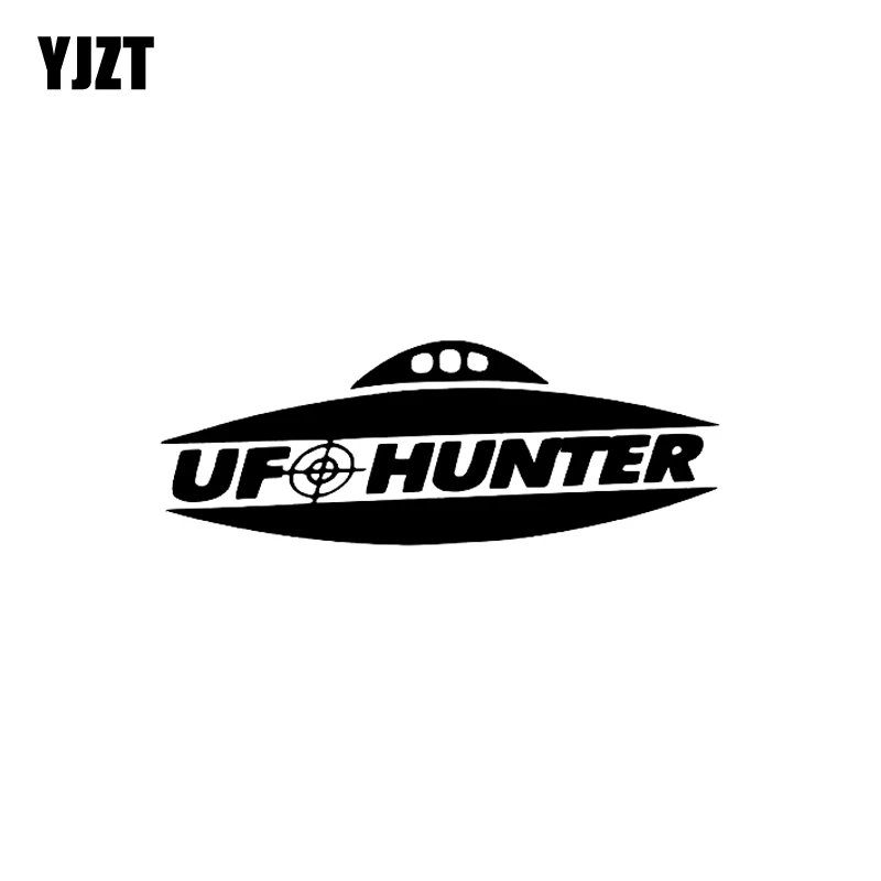 Buy YJZT 14.3CM*5.3CM UFO Hunter Vinyl Decal Car