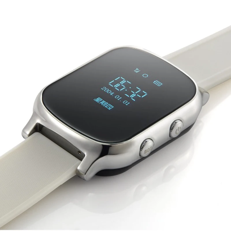 

GPS Tracker Watch For Elders Google Map SOS calling Child GPS Watches wrist watch Personal Tracker GSM GPS Locator G700 D
