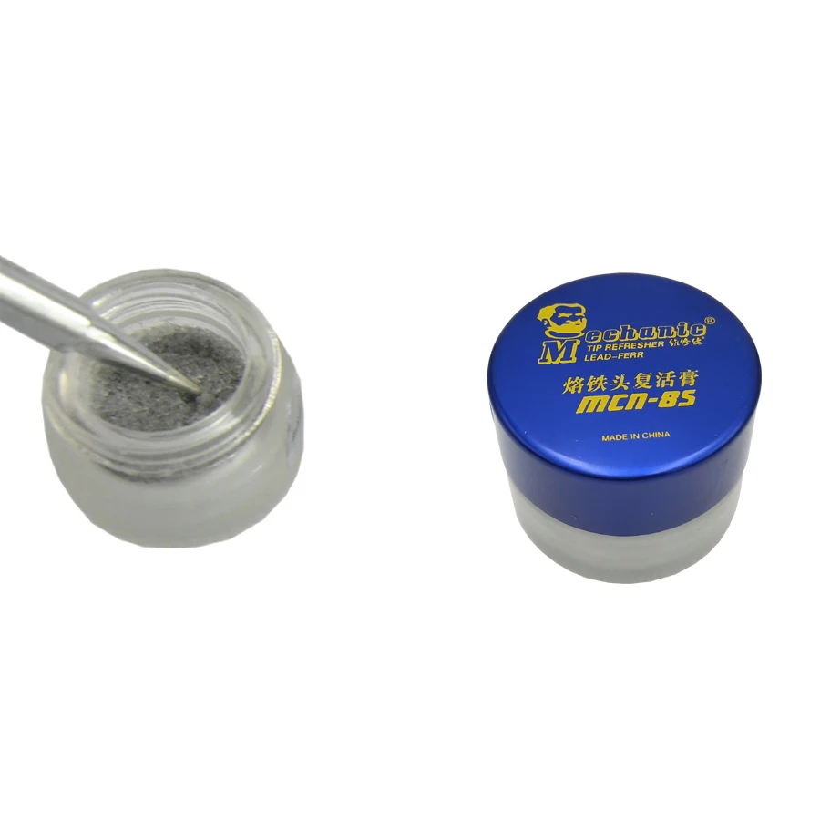 

MECHANIC Soldering Tip Refresher Clean Paste for Oxide Solder Iron Tip Head Resurrection Cream Soldering Accessory
