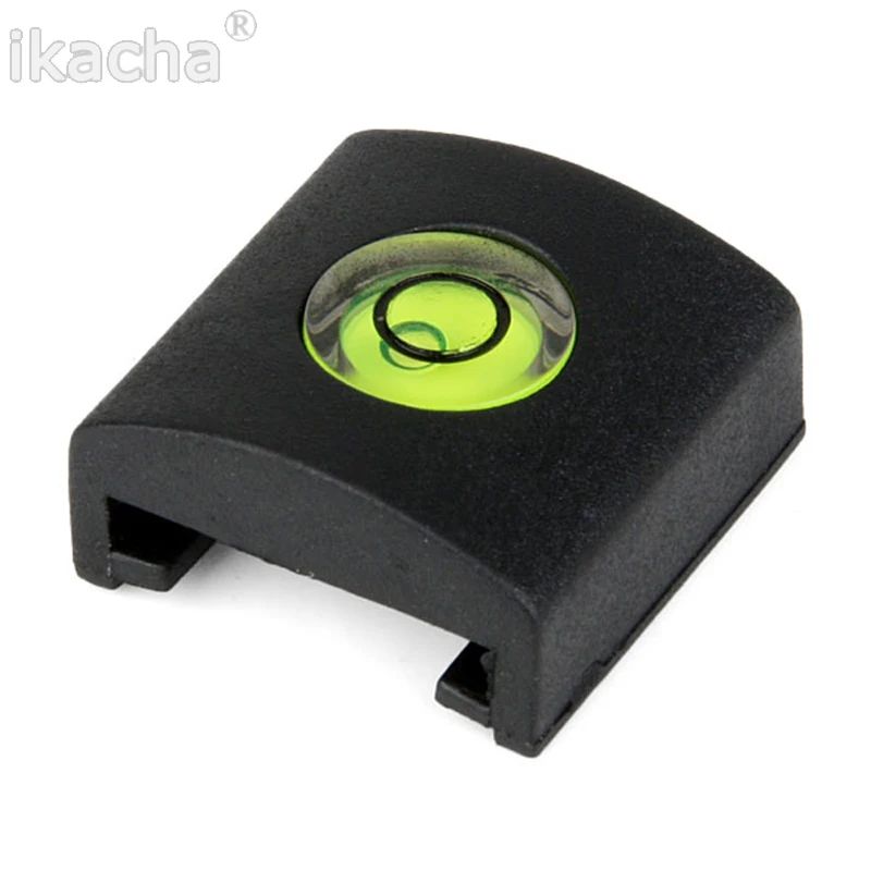 100pcs/lot Camera Bubble Spirit Level Gradienter Tester Hot Shoe Cover