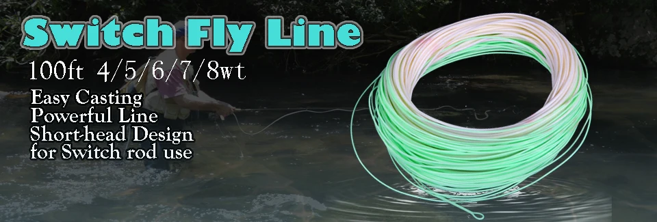 Maximumcatch 10'6''/10'9''/11'/11'6'' 4-9WT переключатель Fly Rod с изменяемыми боевыми задниками с Cordura трубки Fly удочка