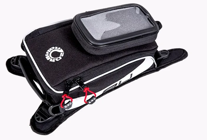 

Uglybros New Waterproof Motor Tank Bag Black Oil Fuel Tank Bag Magnetic Motorbike Saddle Bag Single Shoulder Bag