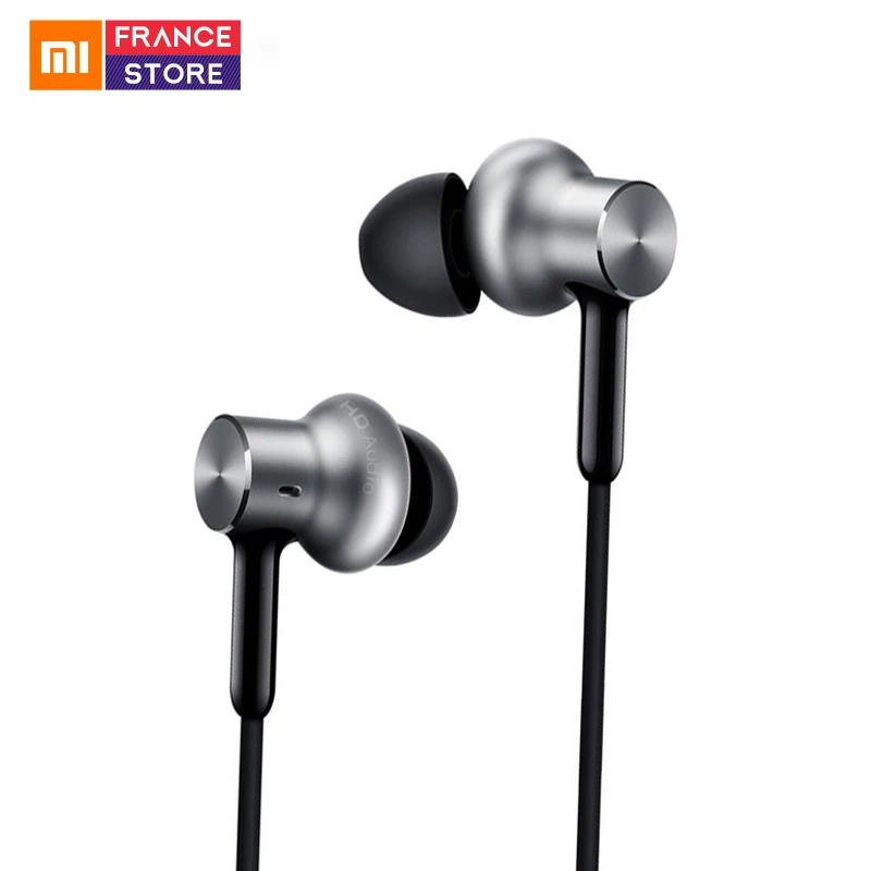 Original Xiaomi Hybrid Pro HD Earphone/Mi Headphones Pro Circle Iron Wired Control With Mic for