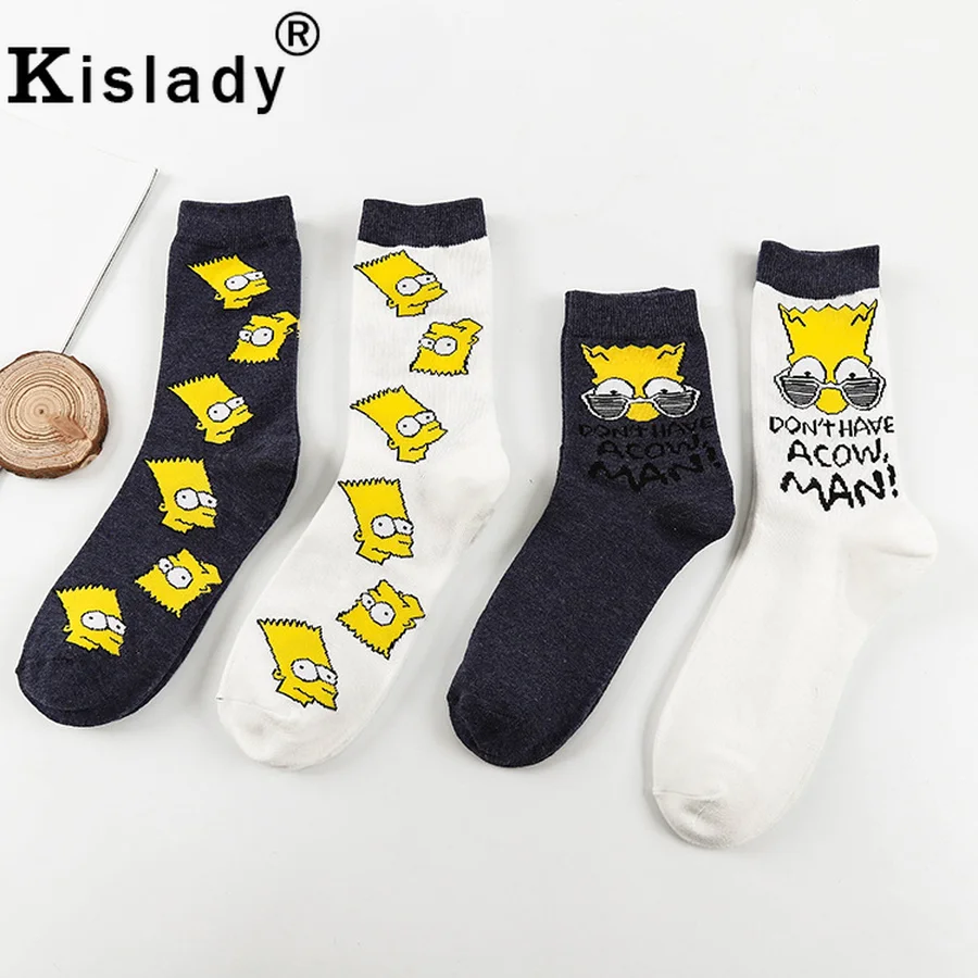 Женские носки с героями мультфильмов забавные корейские 2019|Носки| |