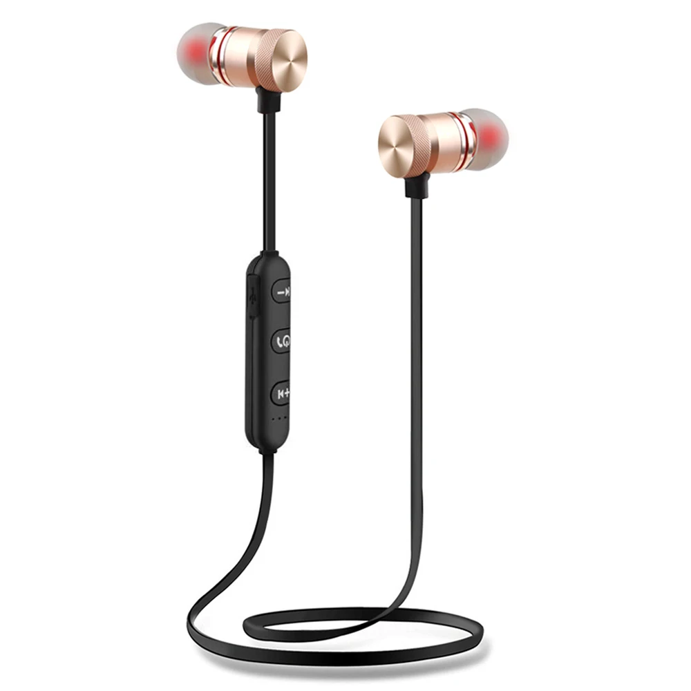 

qijiagu Hot fashion Wireless Bluetooth Headphone Quality Music Headset with Mic phone Bluetooth BT07 sport mic Earphone