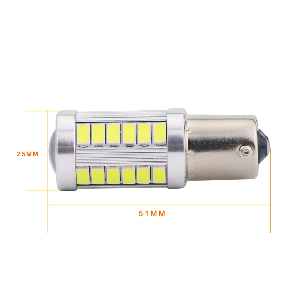 Carsty 2 шт. Strobe P21W BA15S 1156 BAY15D 1157 P21W 33 Smd led 5630 5730 автомобильные лампы стоп сигнала фонари заднего хода лампы дневного света красного и желтого цветов