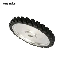 250*25 мм зубчатый резиновый ремень шлифовальный станок часть абразивный шлифовальный ремень Контактное колесо