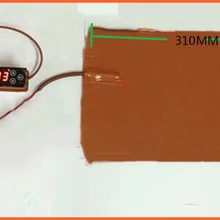 250*310 мм 220 В 1,8 380 Вт контроль температуры FPB сплит-экран сокровище Мобильная панель нагревательная пластина силиконовая нагревательная пленка гибкая