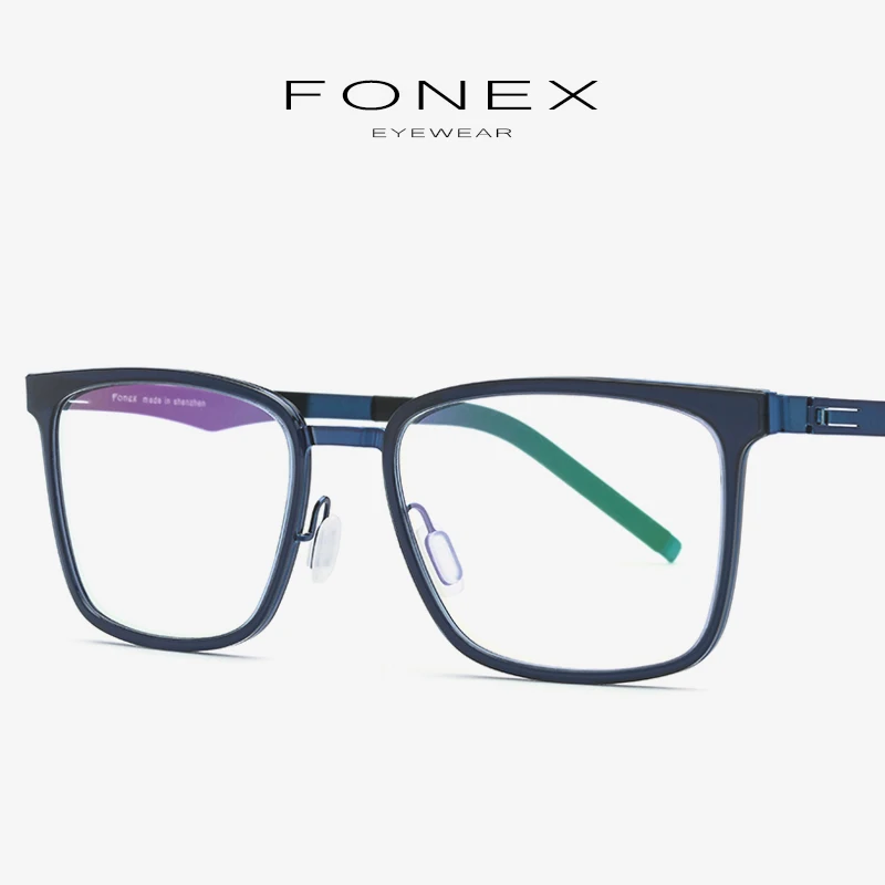 

TR90 Eyeglasses Frame Men 2019 New Male Square Prescription Myopia Optical Glasses Frames Women Spectacles Screwless Eyewear 516