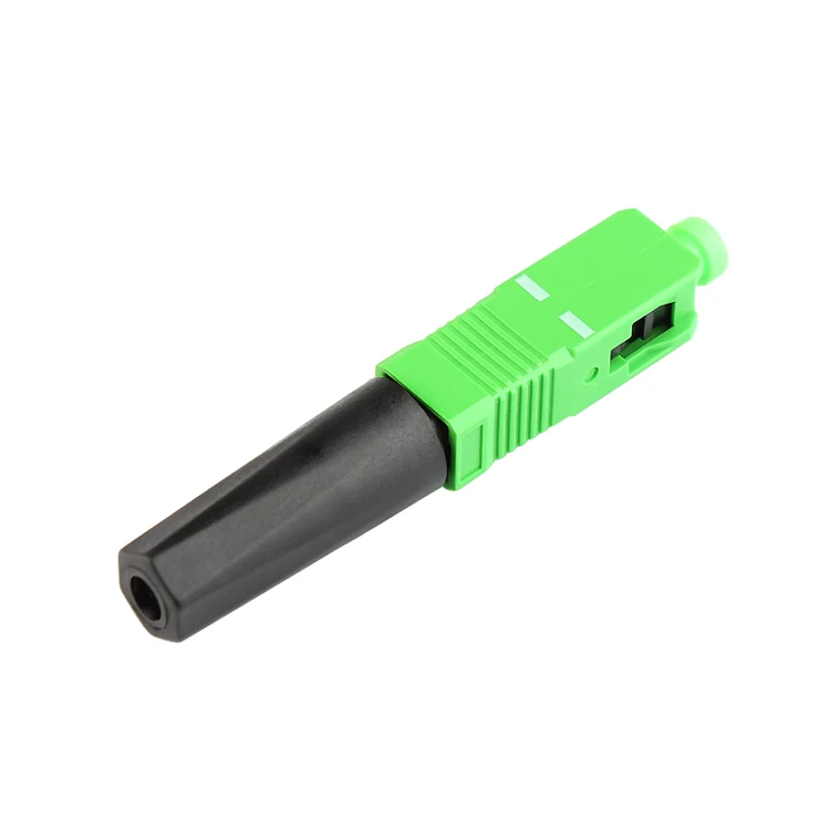 

100PCS/lot SC APC Fast Connector Embedded Connector FTTH Tool Cold Connector